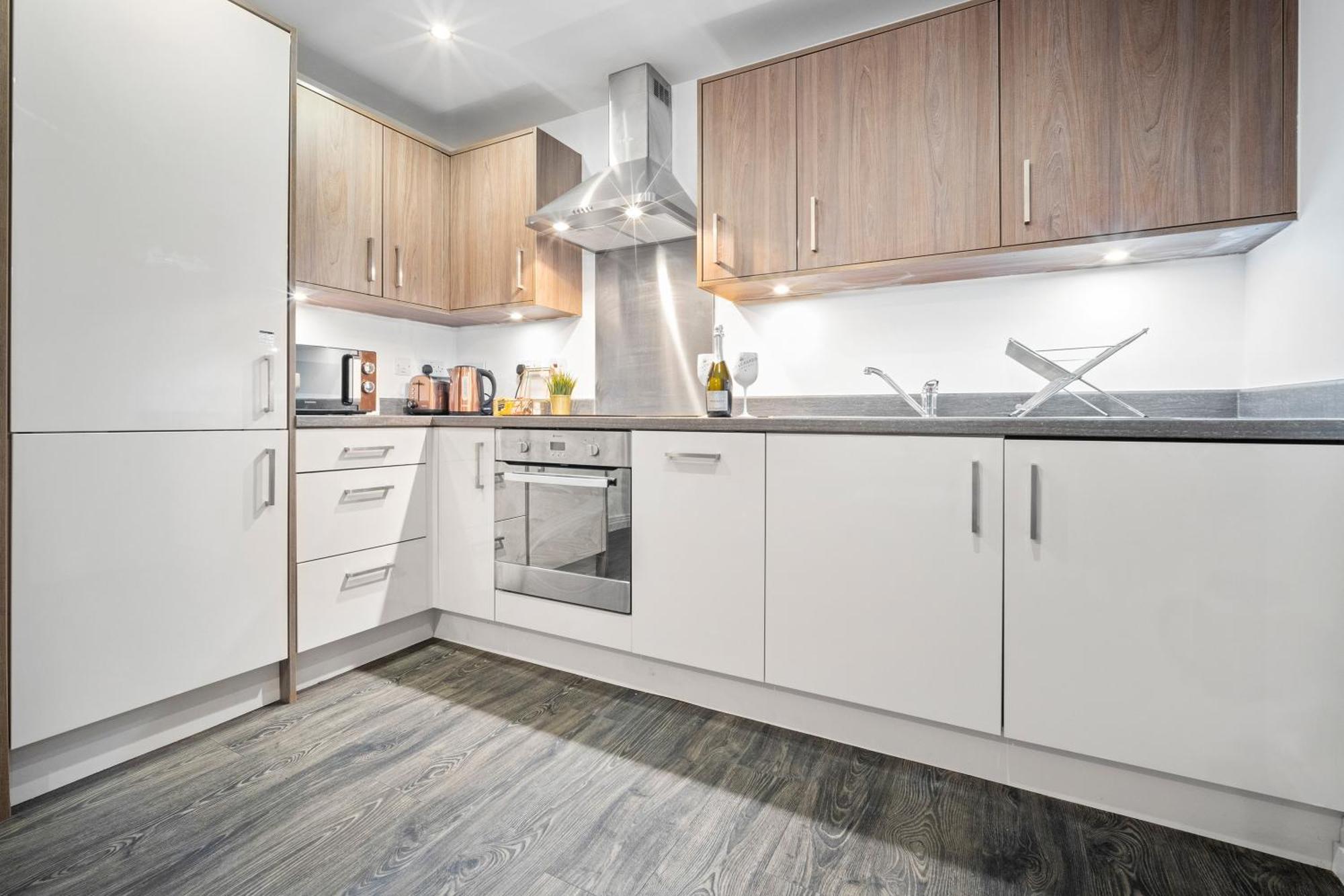New Luxe Apartment - Secure Parking - Birmingham City Centre - Netflix - Wifi - Top Rated - 54M Exteriér fotografie