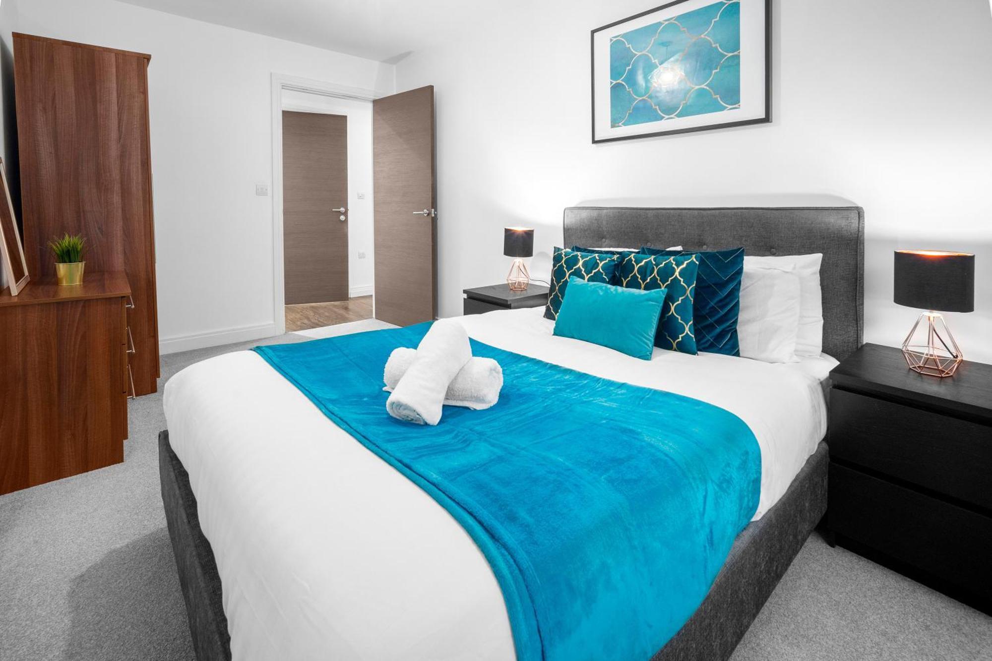 New Luxe Apartment - Secure Parking - Birmingham City Centre - Netflix - Wifi - Top Rated - 54M Exteriér fotografie